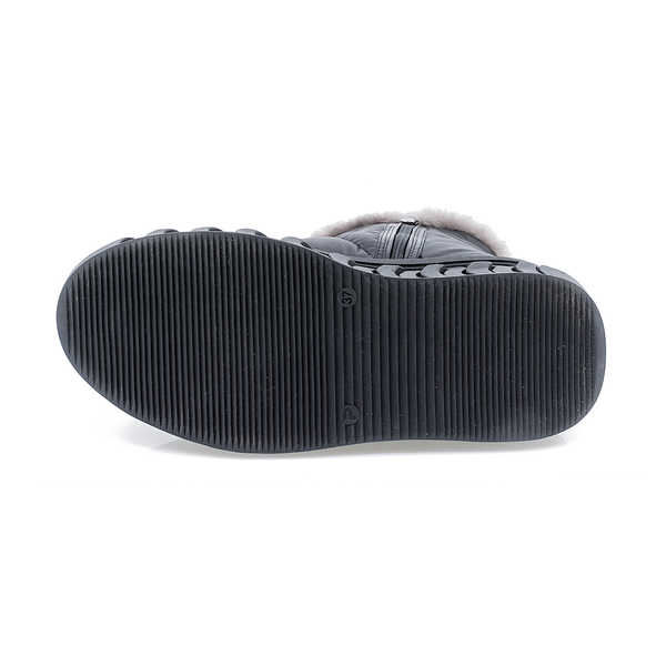 Ghete Dama, Caspian, Cas-Magda, Casual, Material impermeabil, Negru
