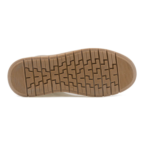 Ghete Dama, Mina, Casual, Piele Naturala, Ciocolatiu
