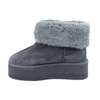 Ghete Dama, Caspian, Cas-Mira, Casual, Piele naturala nabuc, Gri