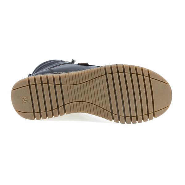 Ghete Dama, Mora, Casual, Piele Naturala, Negru