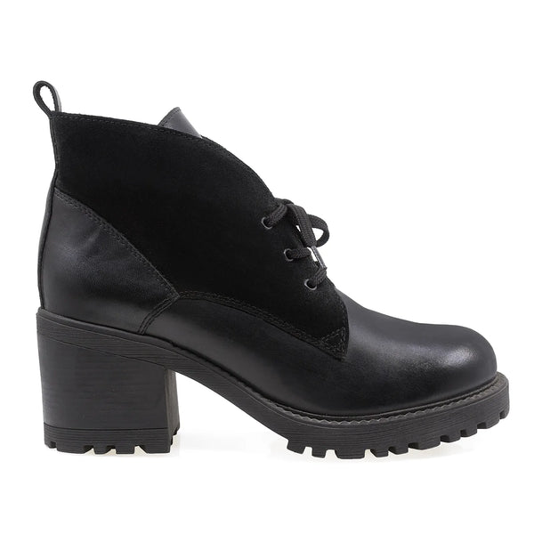 Ghete Dama, Neida, Casual, Piele Naturala, Negru
