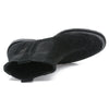 Ghete dama, Caspian, Cas-Nimfa, casual, piele naturala, Negru