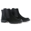 Ghete dama, Caspian, Cas-Nimfa, casual, piele naturala, Negru