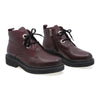 Ghete Dama, Sofia, Casual, Piele Naturala, Bordo