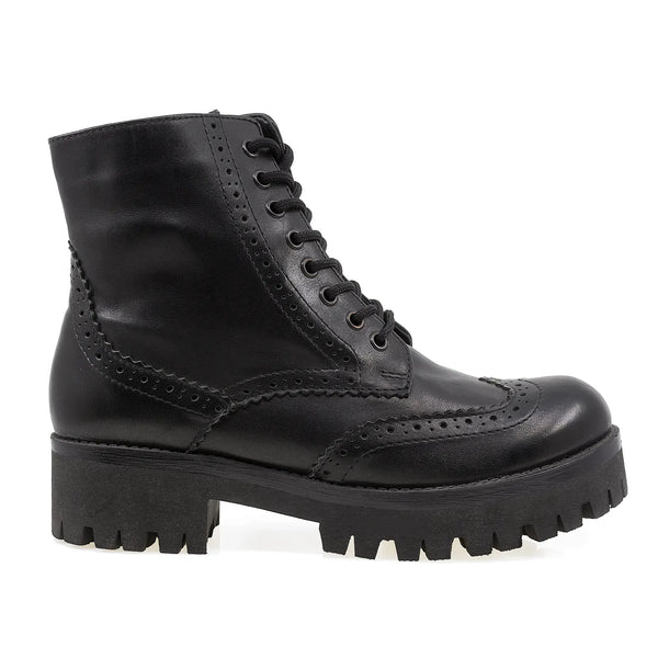 Ghete Dama, Spice, Casual, Piele Naturala, Negru
