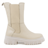 Ghete dama, Caspian, Cas-MF-02, casual, piele naturala, bej