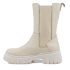 Ghete dama, Caspian, Cas-MF-02, casual, piele naturala, bej