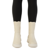 Ghete dama, Caspian, Cas-MF-02, casual, piele naturala, bej