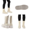 Ghete dama, Caspian, Cas-MF-02, casual, piele naturala, bej