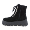 Ghete Dama, Caspian, Cas-G32, Casual, Piele Intoarsa, Negru