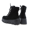 Ghete Dama, Caspian, Cas-G32, Casual, Piele Intoarsa, Negru