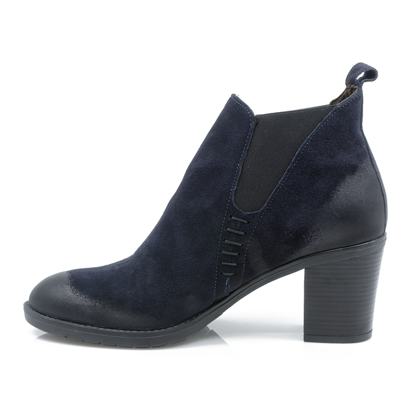 Ghete dama, MIU-AMIRA, casual, piele intoarsa,bleumarin