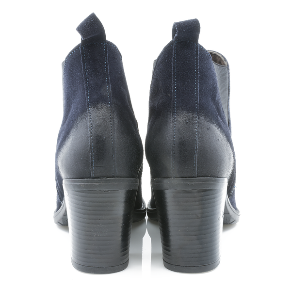 Ghete dama, MIU-AMIRA, casual, piele intoarsa,bleumarin