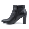 Ghete Dama, Miu-313, Elegant, Piele Naturala, Negru