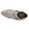 Ghete Dama, Miu-313, Elegant, Piele Naturala, Grej