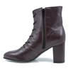 Ghete Dama, Miu-607/1, Elegant, Piele Naturala, Bordo