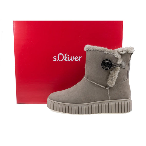 GheteDama_S.Oliver_Olv-26418_Casual_PieleIntoarsa_Taupe-1