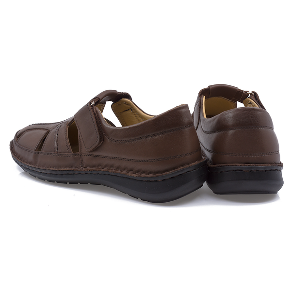 Pantofi barbati, Goretti, B36-9991-107, casual, piele naturala, maro