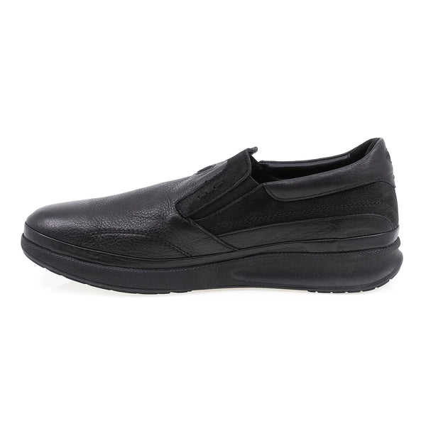 Pantofi Barbati, 506, Casual, Piele Naturala, Negru
