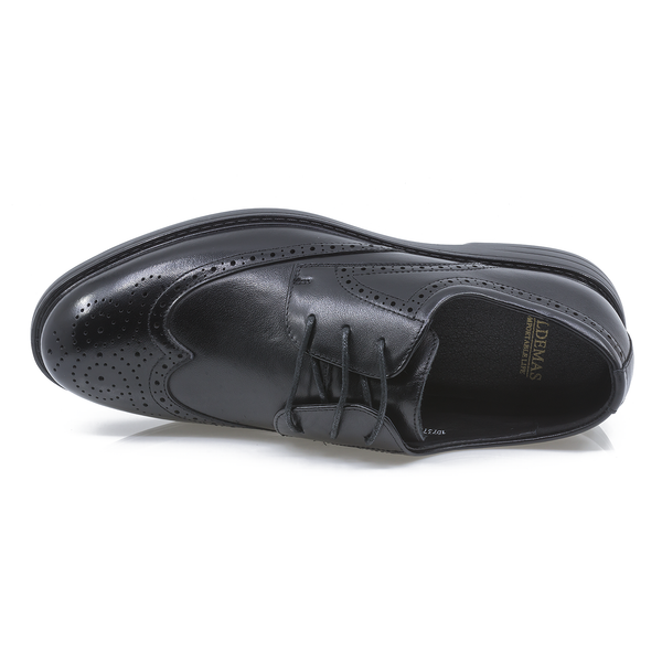 Pantofi barbati, Eldemas, Eld-1D7375, Eleganti, Piele naturala box, Negru
