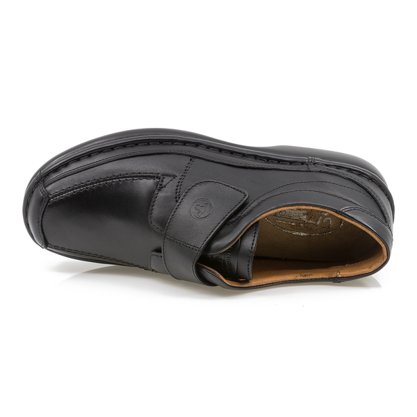 Pantofi barbati, Gitanos, Git-220sc, casual, piele naturala, negru