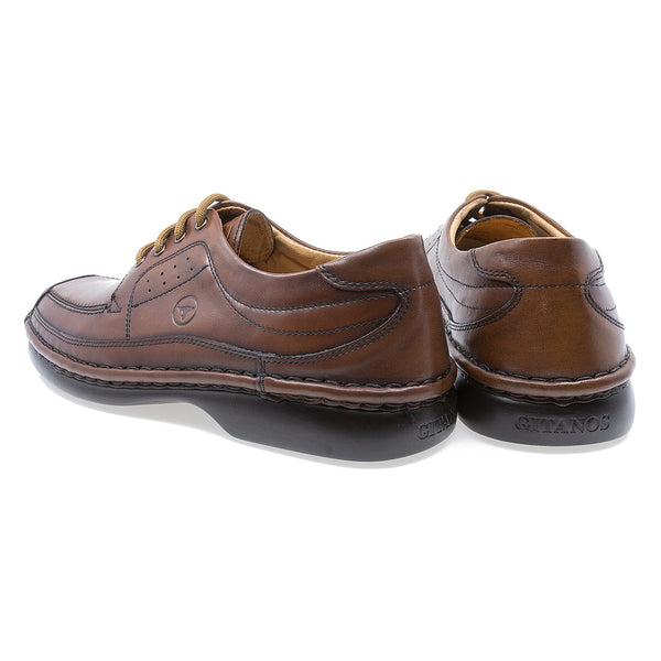 Pantofi barbati, Gitanos, Git-220si, casual, piele naturala, maro