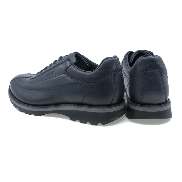 Pantofi barbati, Goretti, Gor-1152-4783, casual, piele naturala, bleumarin