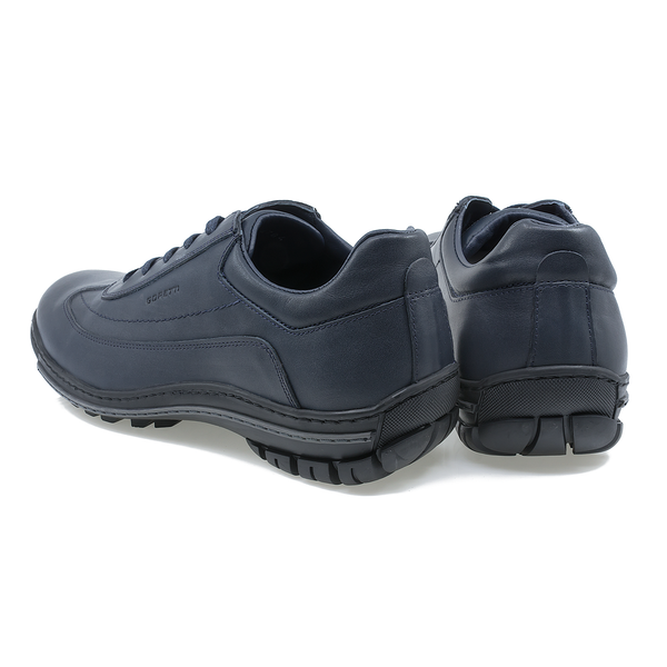Pantofi Barbati, Goretti, Gor-1154-4784, Casual, Piele Naturala, bleumarin