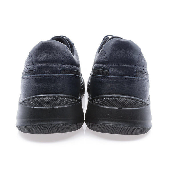 Pantofi barbati, Caspian, Cas-873, casual, piele naturala, bleumarin