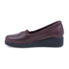 Pantofi Dama, 101, Casual, Piele Naturala, Bordo