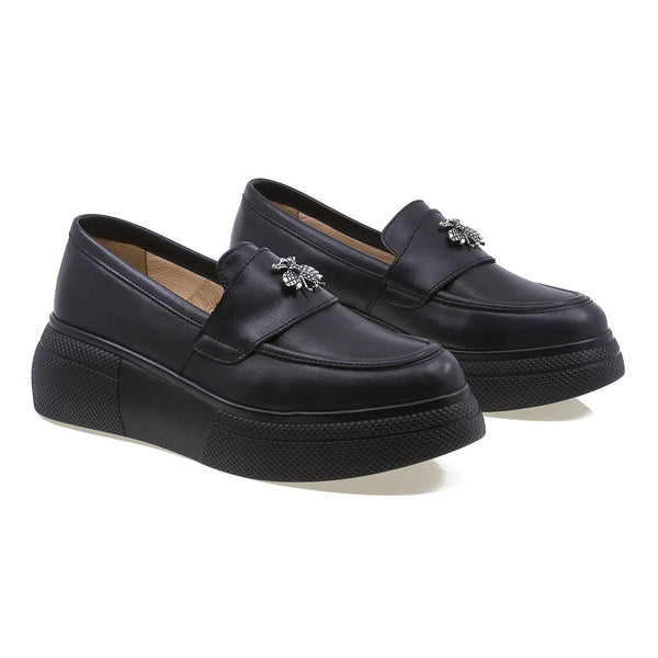 Pantofi-dama-Caspian-Cas-1350-casual-piele-naturala-negru-nouamoda.ro