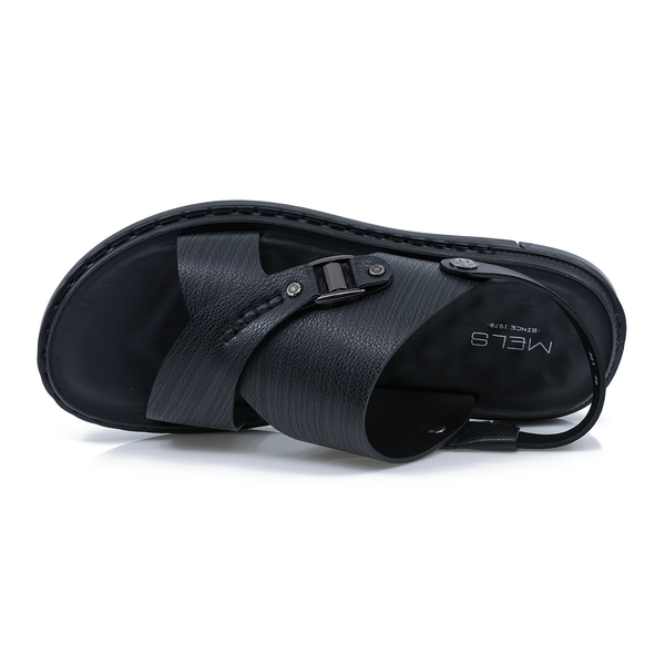 Sandale-barbati-MELS-MEL-J21-casual-piele-naturala-negru-nouamoda.ro-3