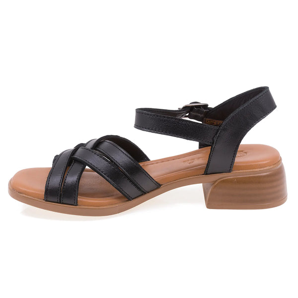 Sandale-dama-Caspian-Cas-25306-casual-piele-naturala-negru-2