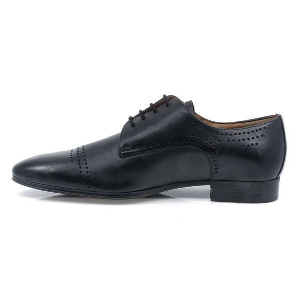 Pantofi Barbati, Den-2776, Elegant, Piele Naturala, Negru