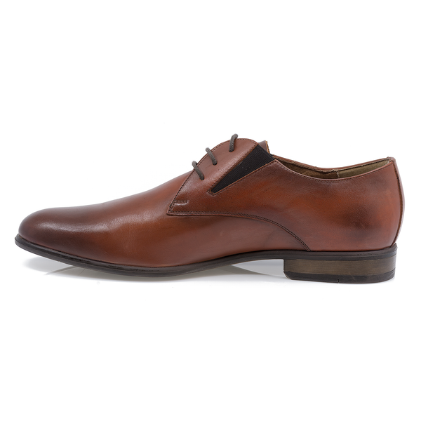 Pantofi Barbati, Den-2969, Elegant, Piele Naturala, Coniac