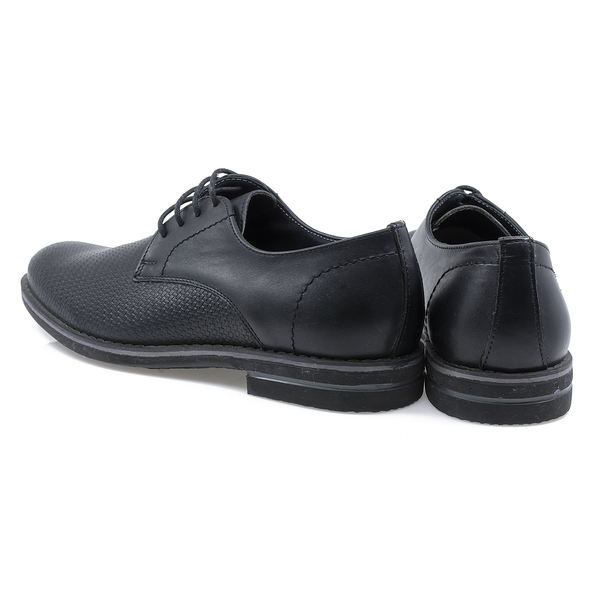 Pantofi Barbati, M Lavalle-3338, Casual, Piele Naturala, Negru