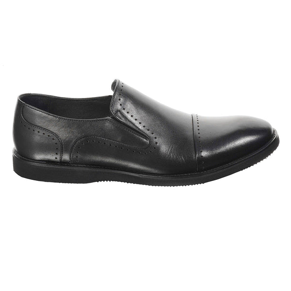 Pantofi barbati, Komcero, KOM-5024-143, casual, piele naturala, negru