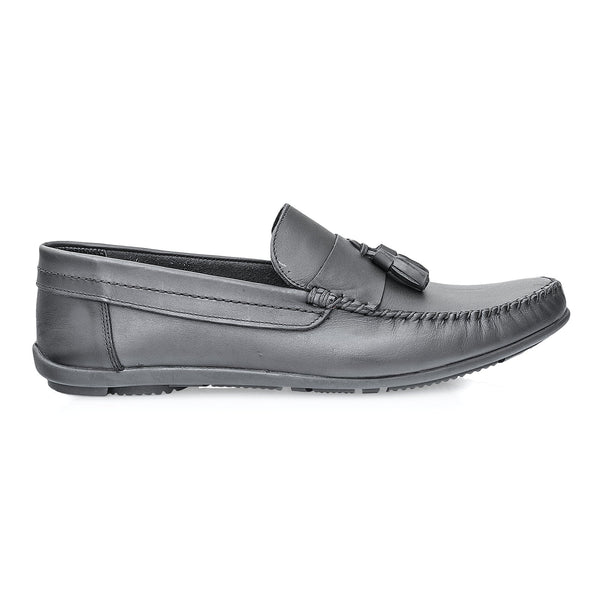 Pantofi Barbati, Caspian, Cas-690, Casual, Piele naturala, Negru
