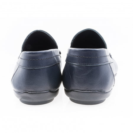 Pantofi Barbati, Caspian, Cas-690, Casual, Piele naturala, Bleumarin