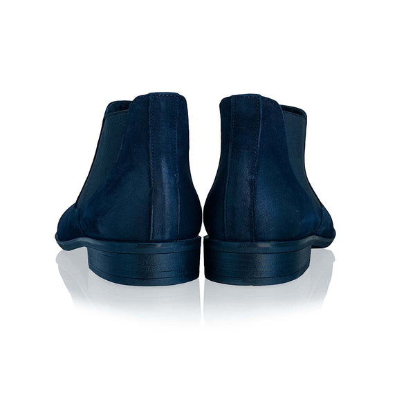 Ghete dama, Caspian, Cas-Z2650, Casual, Piele nabuc, Bleumarin