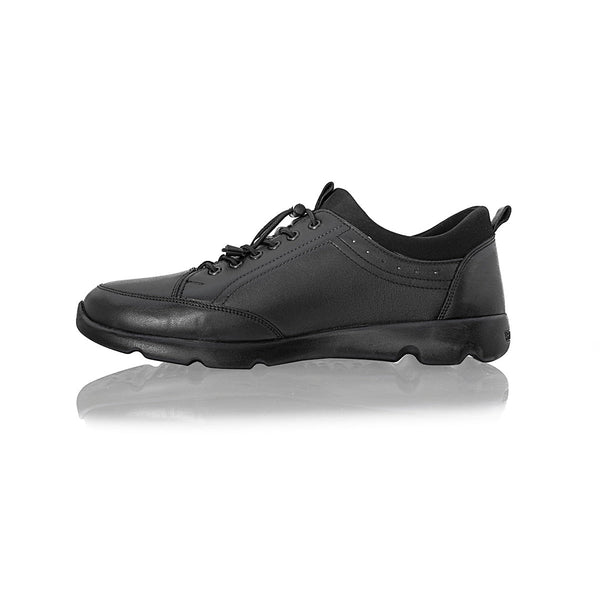 Pantofi barbati, Gitanos, Git-5201, casual, piele naturala, negru
