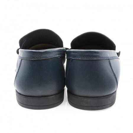 Mocasini barbati, Goretti, GOR-69, casual, piele naturala, bleumarin