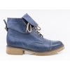 Ghete dama, MIU-2862/7BL, casual, piele naturala