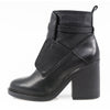 Ghete Dama, CASPIAN,Cas-835, Casual, Piele Naturala, Negru