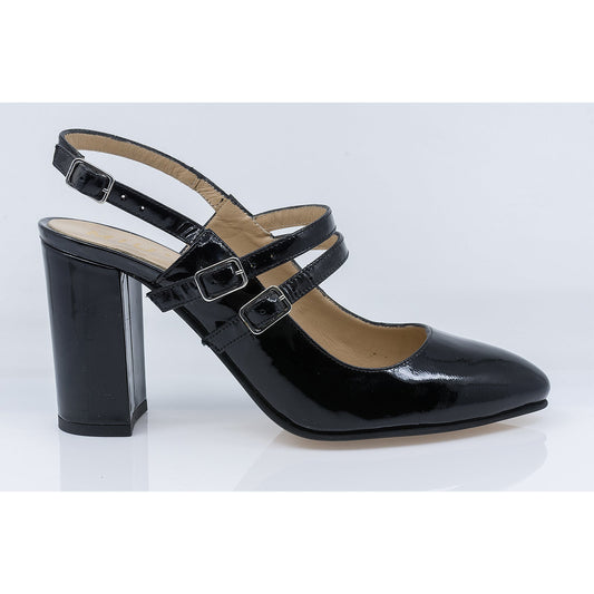 Pantofi dama, MIU-532/4, elegant, piele naturala, negru