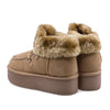 Ghete Dama, I 1270, Casual, Piele intoarsa, Camel