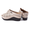 Papuci Dama, Anna Viotti, Ann-06-04 L4(36) Casual, Piele Naturala, Pudra