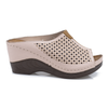 Papuci Dama, Anna Viotti, Ann-06-10 L9(36) Casual, Piele Naturala, Pudra