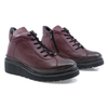 Ghete Dama, Caspian, Cas-3520/1, Casual, Piele Naturala, bordo