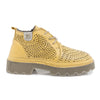 Ghete dama de vara, 0716, Casual, Piele Naturala, Galben